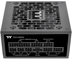 Thermaltake Toughpower SFX Platinum 850W, PC-power supply - juodas, 1x 12VHPWR, 2x PCIe, cablemanagement, 850 Watt