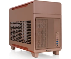 „Thermaltake TR100“, bokšto tipo korpusas – šviesiai rudas