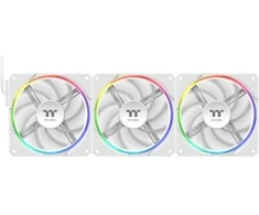 120mm Thermaltake TS120 EX RGB Baltas 3Pack Fan Baltas