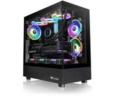 Thermaltake View 270 grūdintas stiklas, stiklinė pusė, ventiliatorius ct140 - juodas