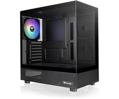 Thermaltake View 270 grūdintas stiklas, stiklinė pusė, ventiliatorius ct140 - juodas