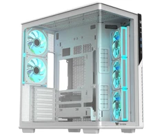 Midi Thermaltake View 590 TG ARGB Snow Baltas