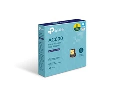 Šakotuvas TP-Link Archer T2U Nano WiFi 5 adapteris AC600 dviejų dažnių juosta, USB 2.0, Nano-dizainas