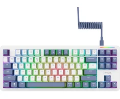 Trust Computer Products „Trust Gaming GXT872 XYRA TKL“ žaidimų klaviatūra: keičiama mechaninė TKL žaidimų klaviatūra su kilimėliais, skirta maksimaliam pritaikymui.
