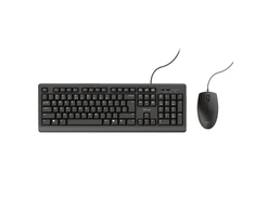 Klaviatūra Trust PRIMOKEYBOARD ir pelė SET - QWERTZ su laidu
