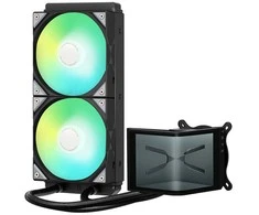 TRYX PANORAMA SE ARGB 240 All-in-One Liquid Cooler, 3D-AMOLED Ekranas – 240mm, juodos spalvos