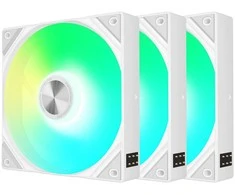 TRYX ROTA SL ARGB korpuso ventiliatorius – 3er-Pack, 120 mm, baltos spalvos