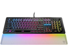Turtle Beach Vulcan II Max, Gaming-klaviatūra - juodas/transparent, DE-išdėstymas, TITAN II Optical Raudona