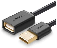 iLike UGREEN US103 USB 2.0 prailginimo kabelis 2m - Juodas