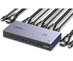 UGREEN CM692 HDMI KVM Switch 2 In 1 Out