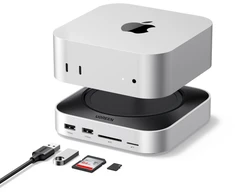 UGREEN USB-C do Mac Mini M4/M4 Pro 11w1 - pilka