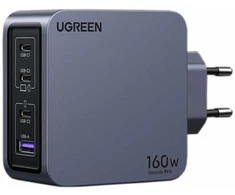 Ugreen Nexode Pro 160W 4 prievadų GaN USB įkroviklis