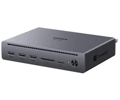 Jungčių stotelė 10in1 Thunderbolt 5 (USB-C) - 2xTBT5/DisplayPort, RJ45, USB3.0 Maxidok Revodok U712 UGREEN