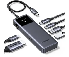 Adapteris Ugreen 6in1 USB-C HUB