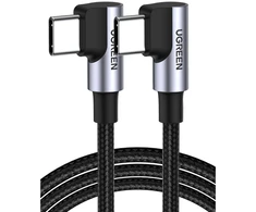 UGREEN US335 USB-C - USB-C kampinis laidas 5A 100W 2m