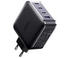 Įkroviklis UGREEN CD224, 3 x USB-C, 1 x USB, GaN, 65W
