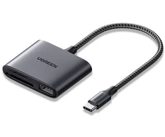 USB-C kortelių/USB skaitytuvas UGREEN CM387