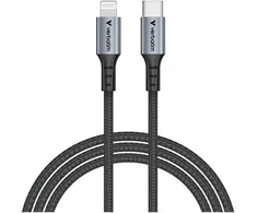 Verbatim Sync &amp; Charge cable USB-C to Lightning 120 cm Juodas