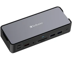 Verbatim - USB-C Pro Docking Station 15 Port CDS-15