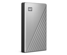 Kietasis diskas Western Digital My Passport Ultra Mac 5TB Sidabrinis USB-C/USB3.0 HDD 2.5" metalo apdaila RTL nešiojamas išorinis