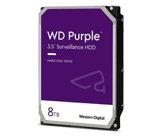 Western Digital HDD AV WD Violetinė (3.5'', 8TB, 256MB, 7200 RPM, SATA 6 Gb/s)