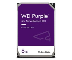 Western Digital HDD AV WD Violetinė (3.5'', 8TB, 256MB, 7200 RPM, SATA 6 Gb/s)
