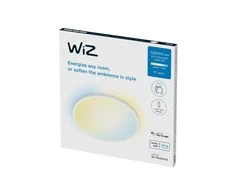 WiZ - itin plonas išmanusis lubinis šviestuvas - Baltas 32W