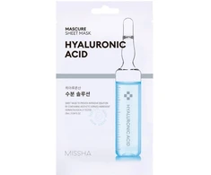 Missha Hyaluronic Acid Sheet Mask drėkinanti lakštinė veido kaukė , 28 ml