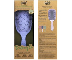 Wet Brush Wet Wet Go žalias tankių plaukų šukos su violetiniu kotu
