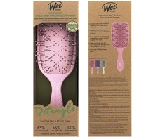 Wet Brush Wet Wet Go Žalias Thick Hair Paddle Detangler Rožinė