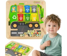 Edukacinis žaislas Masterkidz, su magnetinėmis lazdelėmis
