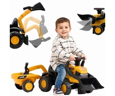 FALK Traktoriukas JCB, tylūs ratai