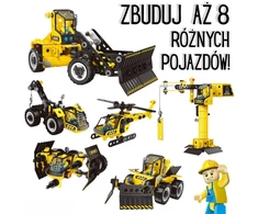 Konstravimo rinkinys Woopie, 117 detalių