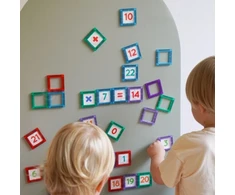 Magnetinės kaladėlės Woopie, 70 elementų