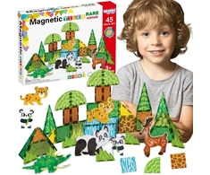 Magnetiniai kaladėlių rinkinys Woopie, 45 dalys
