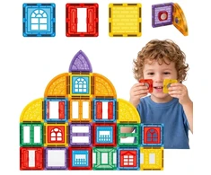 Magnetinis konstruktorius Woopie, 100 elementų