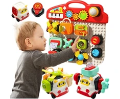Manipuliacinė lenta WOOPIE BABY, daugiafunkcė