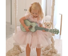 Medinė gitara žaislas Classic World, su retro dizainu