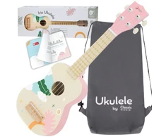 Muzikinis instrumentas ukulelė Classic World, rožinė