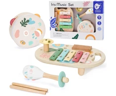 Muzikos instrumentų rinkinys Classic World, iš medžio