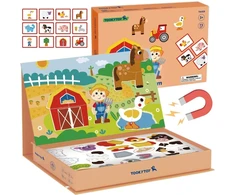 Tooky Toys Dėlionė magnetinė TOOKY TOY, 61 elementas