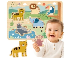 Tooky Toys Dėlionė TOOKY TOY, su garso funkcija