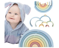 Tooky Toys Lavinamasis žaislas TOOKY TOY, Pastelinės spalvos