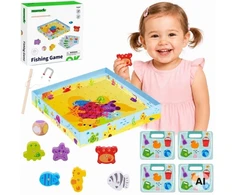 Tooky Toys Medinis žaidimas TOOKY TOY, magnetinis