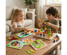 Tooky Toys Mokomoji lenta Tooky Toy, Montessori metodas