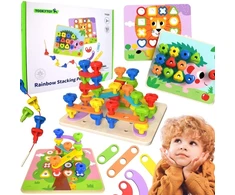 Tooky Toys Mokomoji lenta Tooky Toy, Montessori metodas