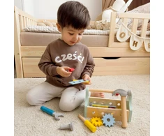 Tooky Toys Žaislas įrankių dėžė Tooky Toy, 18 detalių