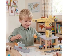 Tooky Toys Žaislas kranas Tooky Toy, didelis