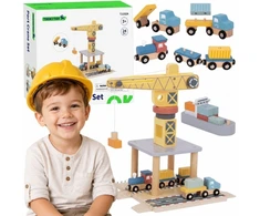 Tooky Toys Žaislas kranas Tooky Toy, didelis