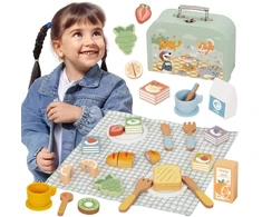 Tooky Toys Žaislų rinkinys Tooky Toy, mėlynas lagaminas